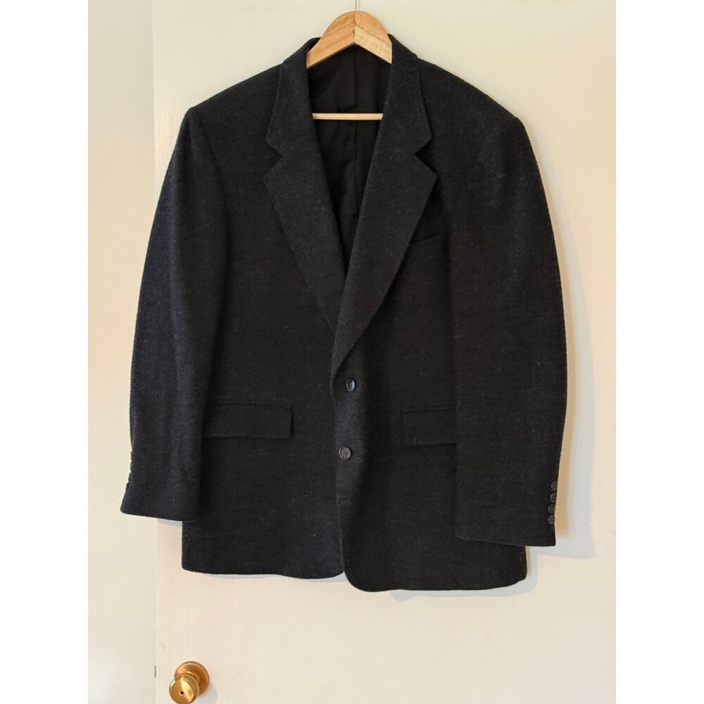Vintage Wool Blazer Mens 42 Boundary Waters Sport Coat Classic Tailored Jacket ✨